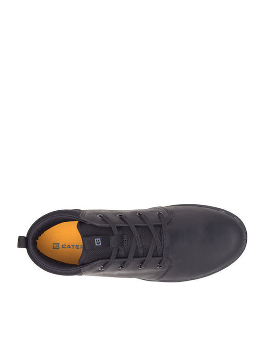 Proxy Mid Leather Black Men's Boots