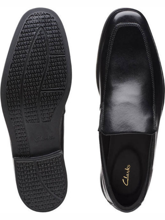 Howard Edge Men's Anatomic Leather Casual Shoes Black