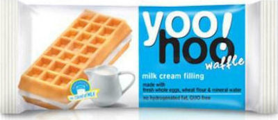 yoo! hoo Waffles Κρέμα Γάλα Γέμιση 50gr 1pcs