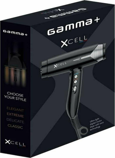 GammaPiu Xcell Hairdryer Επαγγελματικό Πιστολάκι Μαλλιών 1600W
