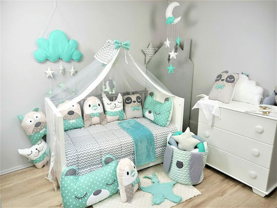 Baby Star Sugar Family Пълна Стайна Зелена 40x200см