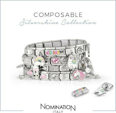 Nomination Composable Charms Ασήμι 925 με Swarovski Πέρλες