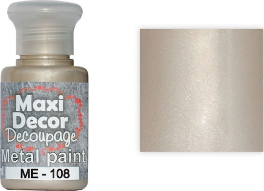 Maxi Decor Metallic Color Paint Decoupage 60ml ME108