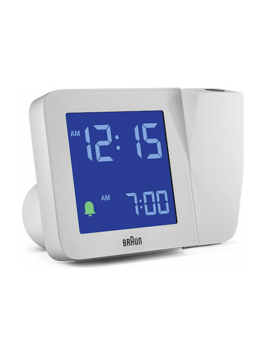 Braun BC015W-DCF Tabletop Digital Clock with Alarm 67161