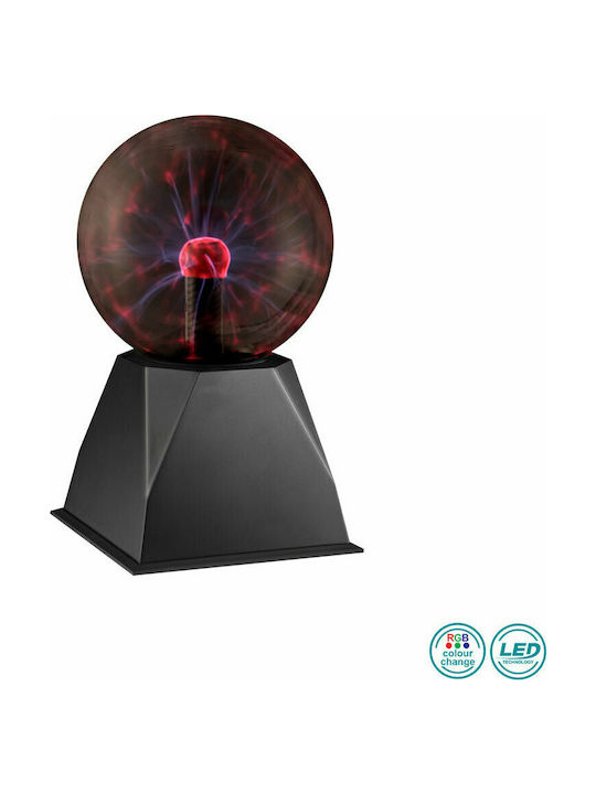 Globo Lighting Plasma Decorative Lamp Plasma Ball Black