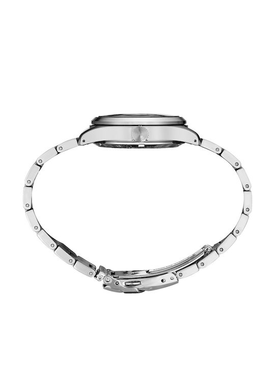 Seiko 5 Sports Men's Watch 39.4mm Chronograph Automatic with Silver Metal Bracelet
