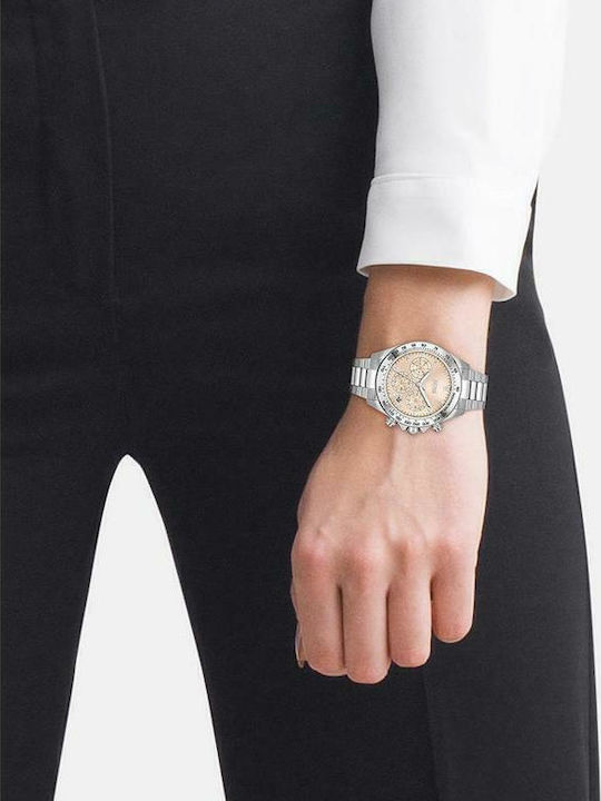 Boss Novia Ρολόι Μπαταρίας με Μεταλλικό Μπρασελέ Boss Novia Ρολόι Μπαταρίας με Μεταλλικό Μπρασελέ