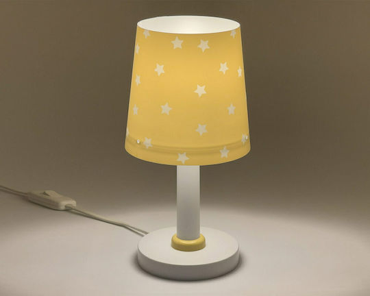 Ango Lumini LED Lampă portabilă pentru copii Starlight Galben 15x15x30εκ.