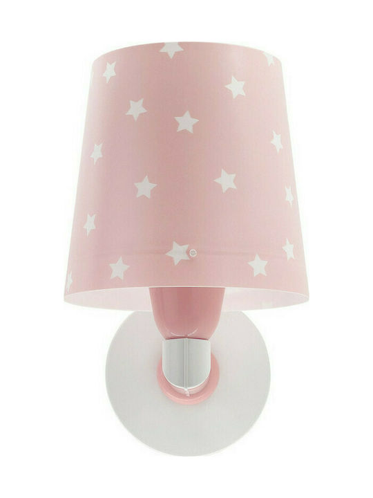 Ango Παιδικό Φωτιστικό Τοίχου Led Πλαστικό Starlight Pink