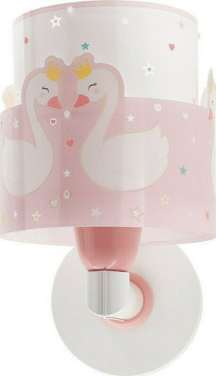 Ango Led Plastic Kids Wall Light Sweet Love Pink