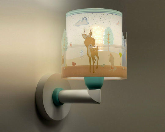 Ango Kinder Wandleuchte LED Kunststoff Loving Deer
