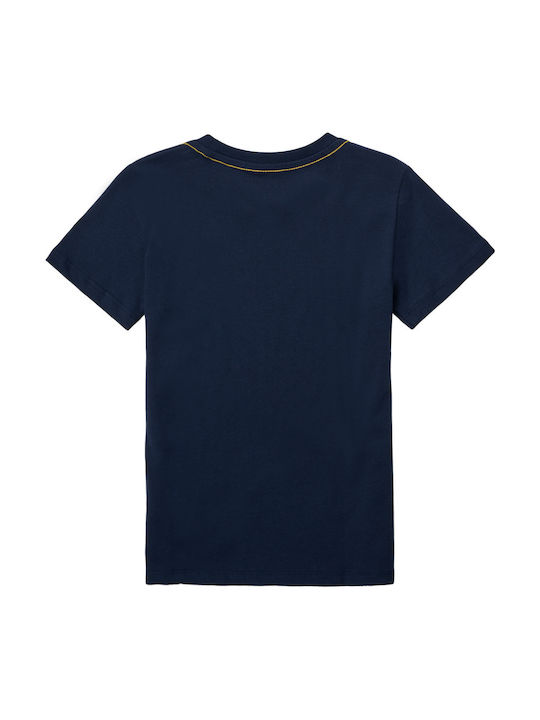 Guess Kinder-T-Shirt Blau Theronn