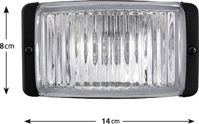 DLAA Waterproof Headlights Universal 12V 55W 2pcs