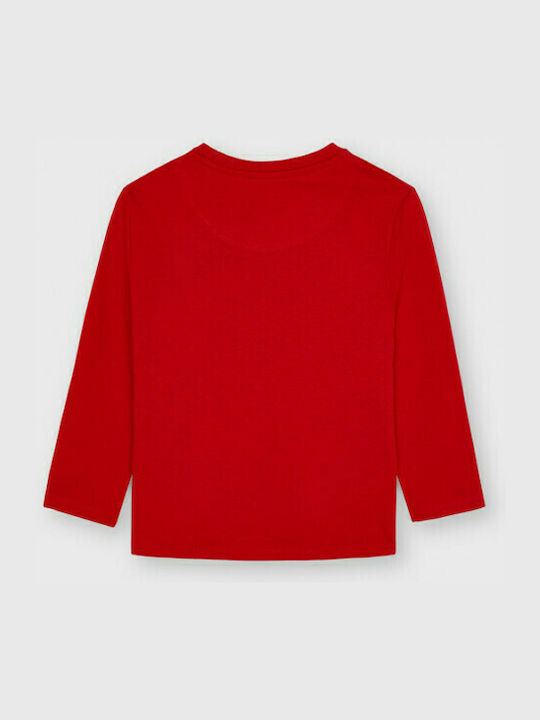 Mayoral Kids Blouse Long Sleeve Red