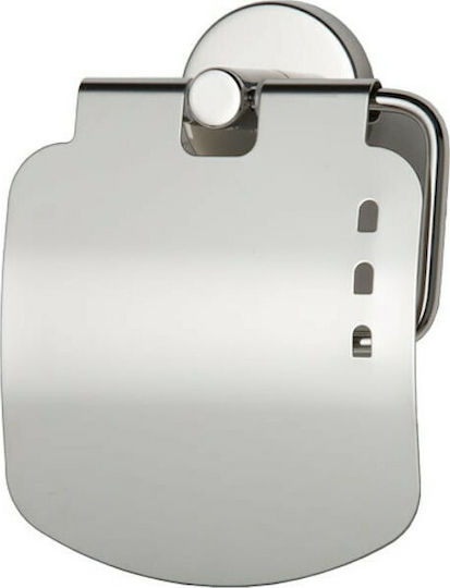 Tema Wandmontierter Papierhalter Silber