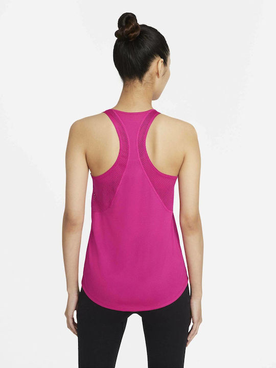 Nike Dri-Fit Siena Αμάνικη Γυναικεία Αθλητική Μπλούζα Φούξια