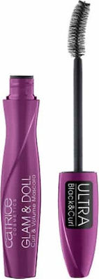 Catrice Cosmetics Glam & Doll Curl Impermeabil Mascara pentru Curling 010 Negru 10ml