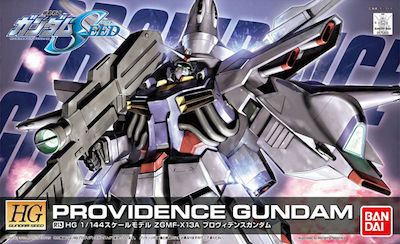 Namco - Bandai Gundam: Providence (HG 1/100 Model Kit) Figurină de acțiune la scară 3:24