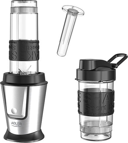 Adler Блендер с Пластмасова Кана 570 мл 800W Inox AD 4081