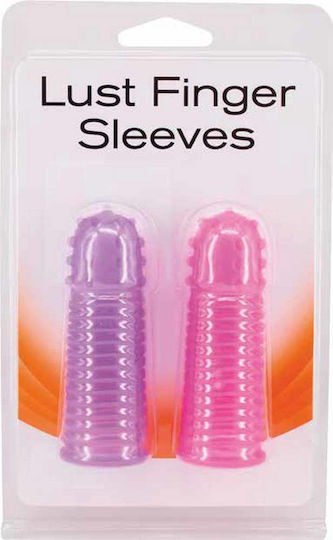 Seven Creations Lust Finger Sleeves Vibrator Finger Pink / Purple