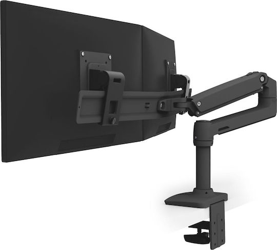 Ergotron LX Desktop Stand for 2 Monitors up to 25" with Arm