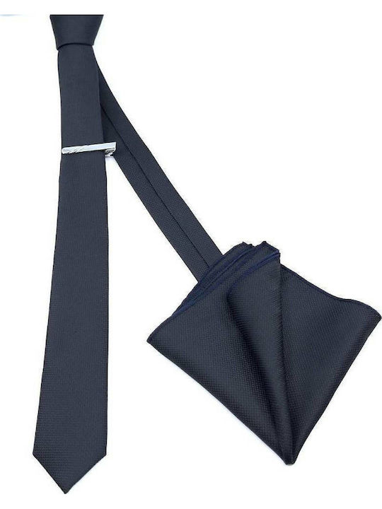 Legend Accessories Σετ Ανδρικης Γραβάτας Μονόχρωμη σε Μαύρο Χρώμα Legend Accessories Σετ Ανδρικης Γραβάτας Μονόχρωμη σε Μαύρο Χρώμα