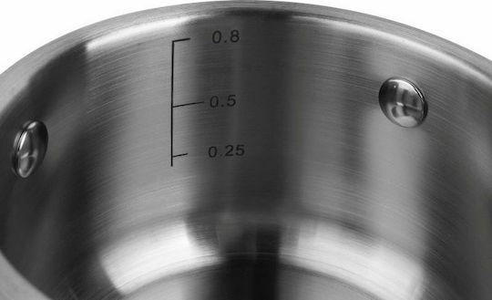 Edenberg Deep Stainless Steel Pot 0.9lt / 12cm