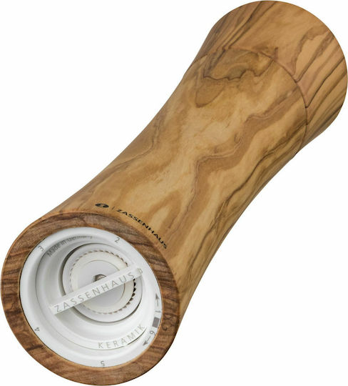 Zassenhaus Frankfurt Set Manual Râșnițe Condimente din Lemn în Culoare Bej 24cm 1buc