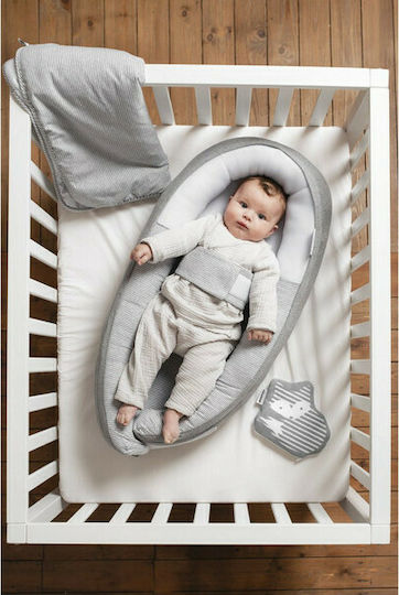 Doomoo Baby Nestkissen Cocoon Classic Gray