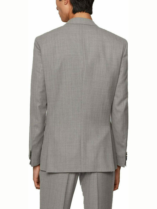 Hugo Boss Men's Summer Suit Slim Fit Gray