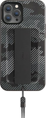 Uniq Heldro Back Cover Plastic Charcoal Camo (iPhone 12 / 12 Pro) UNIQ-IP6.1HYB(2020)-HELDECC