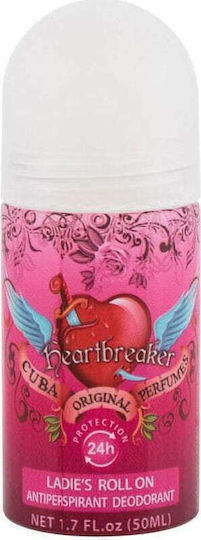 Cuba Heartbreaker Deodorant sub formă de Roll-On 50ml