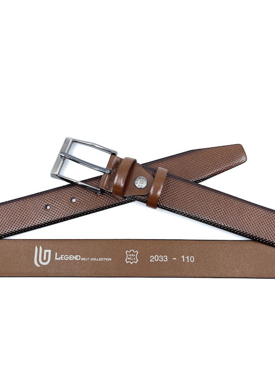 Men's Belt Leather Tan