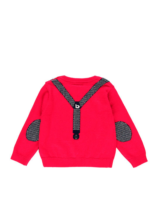 Boboli Kids Sweater Long Sleeve Red