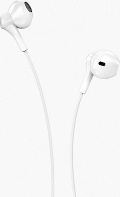 XO EP39 Earbuds Freihändig Kopfhörer mit Stecker 3.5mm Weiß