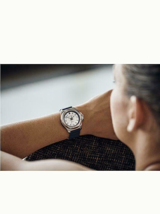 Victorinox I.N.O.X. V Ρολόι Μπαταρίας με Καουτσούκ Λουράκι Victorinox I.N.O.X. V Ρολόι Μπαταρίας με Καουτσούκ Λουράκι