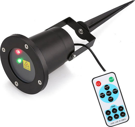 Weihnachtsstrahler Laser Strom mit Fernbedienung