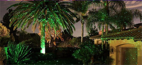 Weihnachtsstrahler Laser Strom mit Fernbedienung
