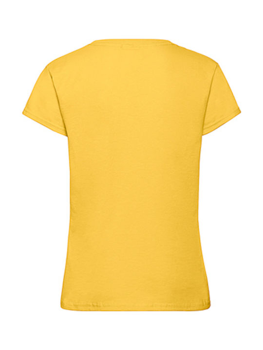 Fruit of the Loom Kids T-shirt Yellow