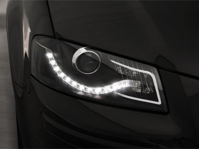Tuning-Tec Μπροστινά Φανάρια για Audi A3 2τμχ