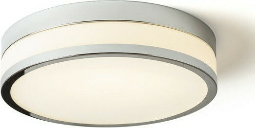 Rendl Light Studio Cira Deckenleuchte Badezimmer 35cm Silber mit Integrierter LED