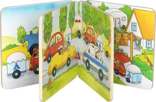 Baby Aktivitätsspielzeug Bücher Kinderbuch Holz Für 12+ Monate