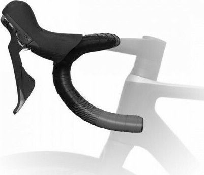 Fizik Vento Microtex 2mm Tacky Bi-Color Ταινία Τιμονιού Ποδηλάτου Μαύρη 2 mm