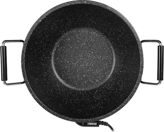 Princess 162389 Electric Wok 1400W cu Capacitate 7lt Negru