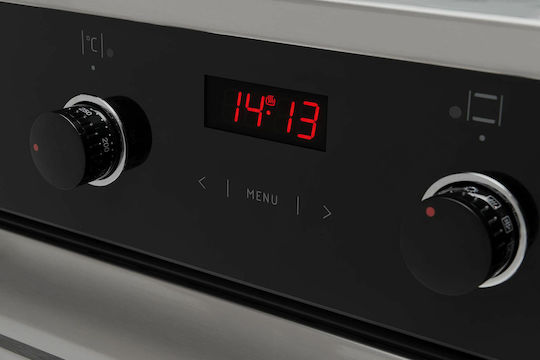 Amica EB6521 Fusion Φούρνος άνω Πάγκου 65lt Π59.5εκ. Μαύρος
