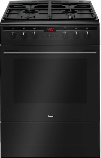Amica 617GES2.33HZPTANA(BM) Herd 62Es B60cm. Black