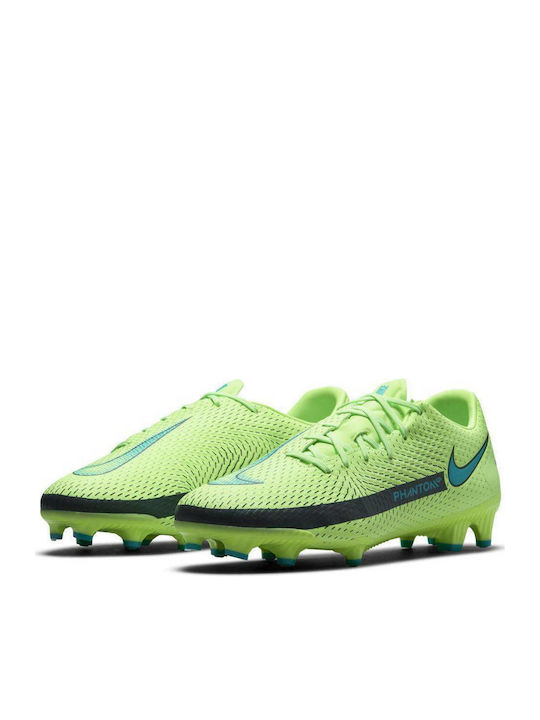 Nike Phantom Gt Academy Χαμηλά Ποδοσφαιρικά Παπούτσια με Τάπες Πράσινα