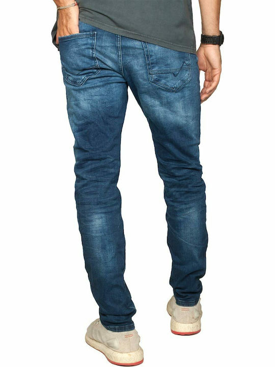 Sublevel slim fit denim albastru închis pentru bărbați - h85038-t62182-bl