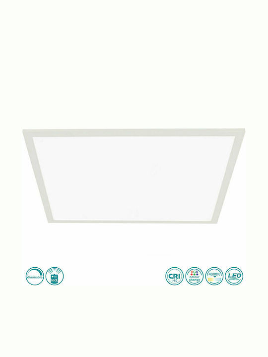 Fan Europe Square Recessed LED Panel 40W RGB 60x60cm Panel-60x60-RGBW