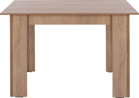 Kelvin Τραπέζι Κουζίνας Ξύλινο Sonama Oak 110x80x77εκ.